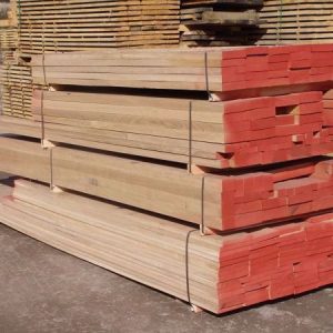 Unedged Oak Lumber